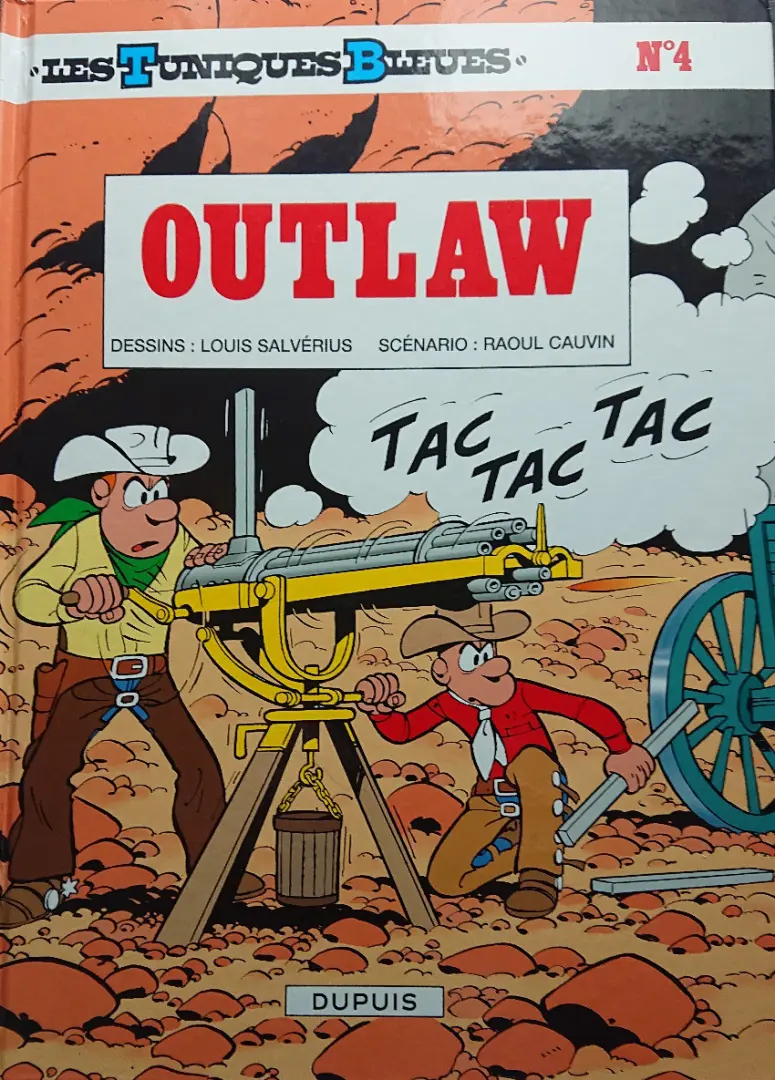 Couverture de l'album Les Tuniques Bleues Tome 4 Outlaw