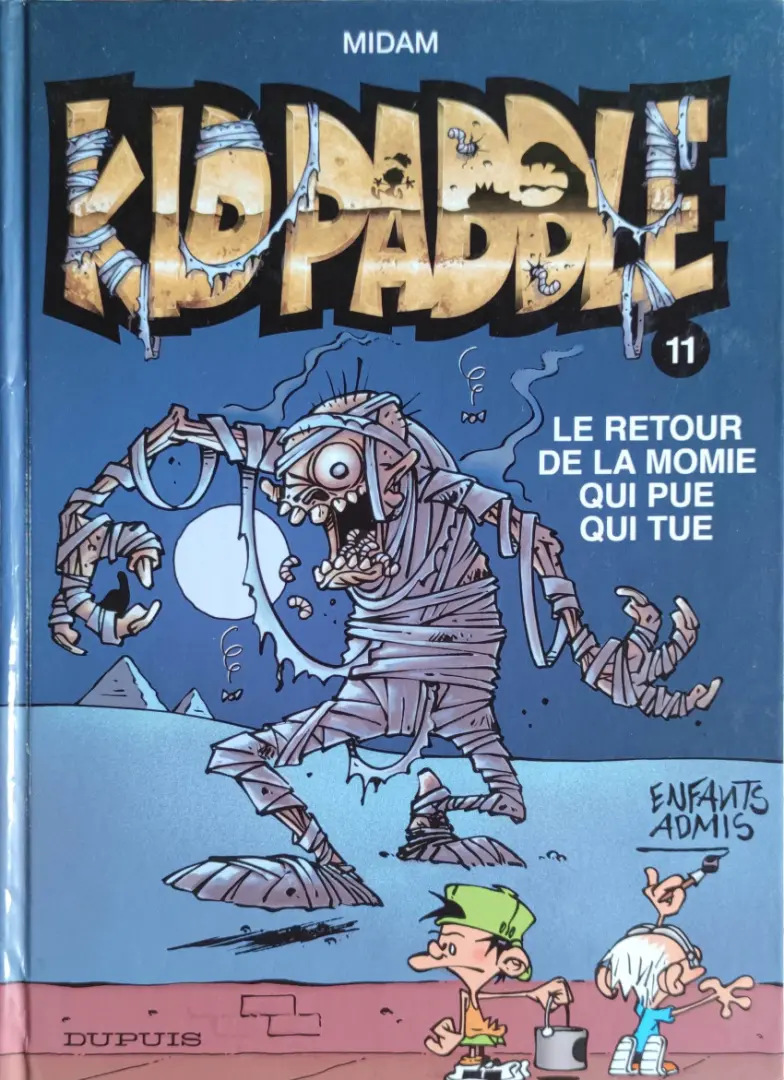 Couverture de l'album Kid Paddle Tome 11 Le retour de la momie qui pue qui tue