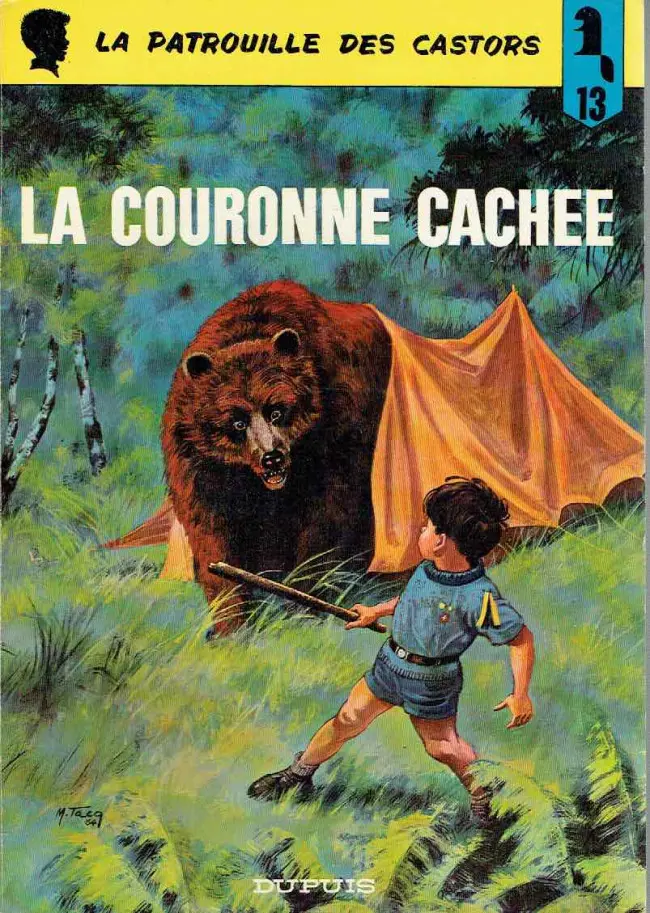 Couverture de l'album La Patrouille des Castors Tome 13 La couronne cachée