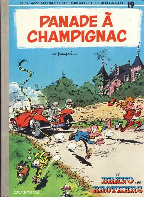 Couverture de l'album Spirou et Fantasio Tome 19 Panade à Champignac