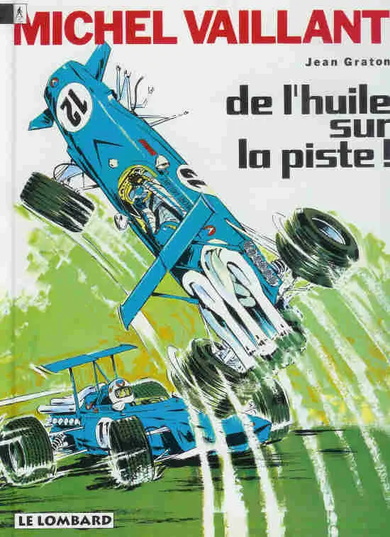 Couverture de l'album Michel Vaillant Tome 18 De l'huile sur la piste !