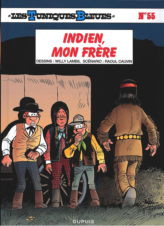 Couverture de l'album Les Tuniques Bleues Tome 55 Indien, mon frère