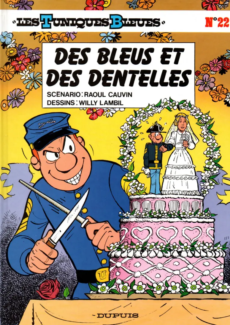 Couverture de l'album Les Tuniques Bleues Tome 22 Des bleus et des dentelles