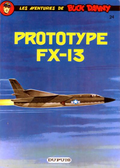 Couverture de l'album Buck Danny Tome 24 Prototype FX-13