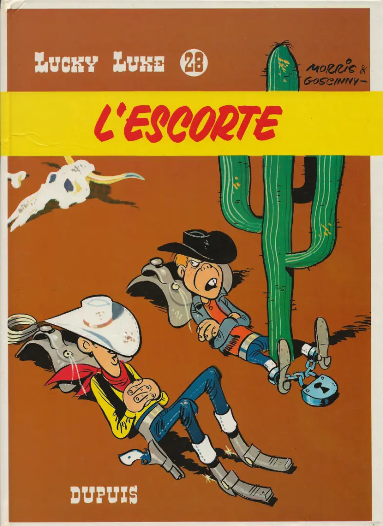 Couverture de l'album Lucky Luke Tome 28 L'escorte