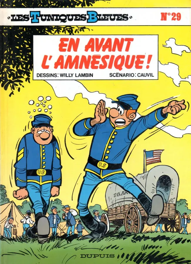 Couverture de l'album Les Tuniques Bleues Tome 29 En avant l'amnésique !