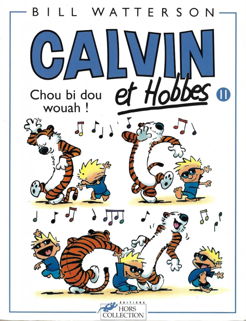 Couverture de l'album Calvin et Hobbes Tome 11 Chou bi dou wouah !