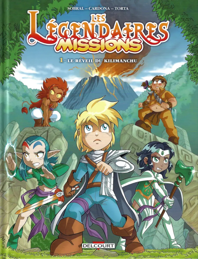 Couverture de l'album Les Légendaires - Missions 1 Le réveil du Kilimanchu