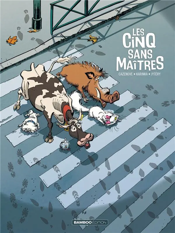 Couverture de l'album Les cinq sans maîtres Tome 1