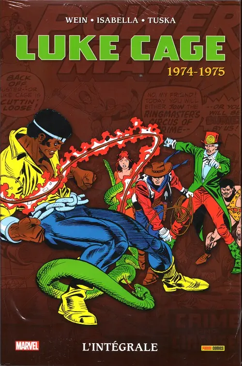 Couverture de l'album Luke Cage Tome 2 1974-1975