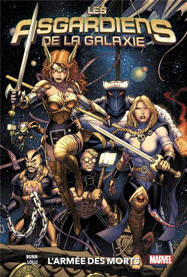 Couverture de l'album Les asgardiens de la galaxie 1 L'Armée des morts