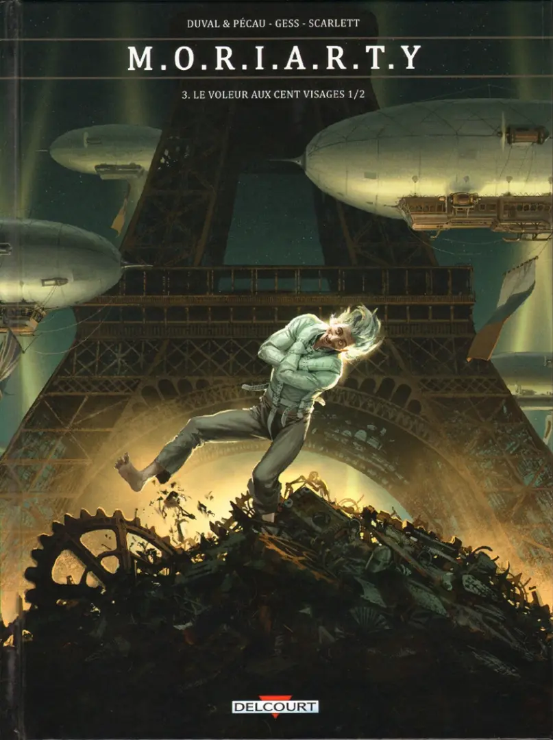 Couverture de l'album M.O.R.I.A.R.T.Y Tome 3 Le Voleur aux cent visages 1/2