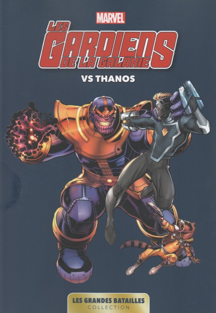 Couverture de l'album Marvel - Les Grandes Batailles Tome 2 Les Gardiens de la Galaxie VS Thanos