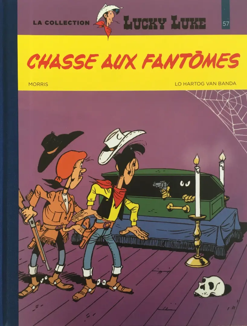 Couverture de l'album Lucky Luke La collection Tome 57 Chasse aux fantômes