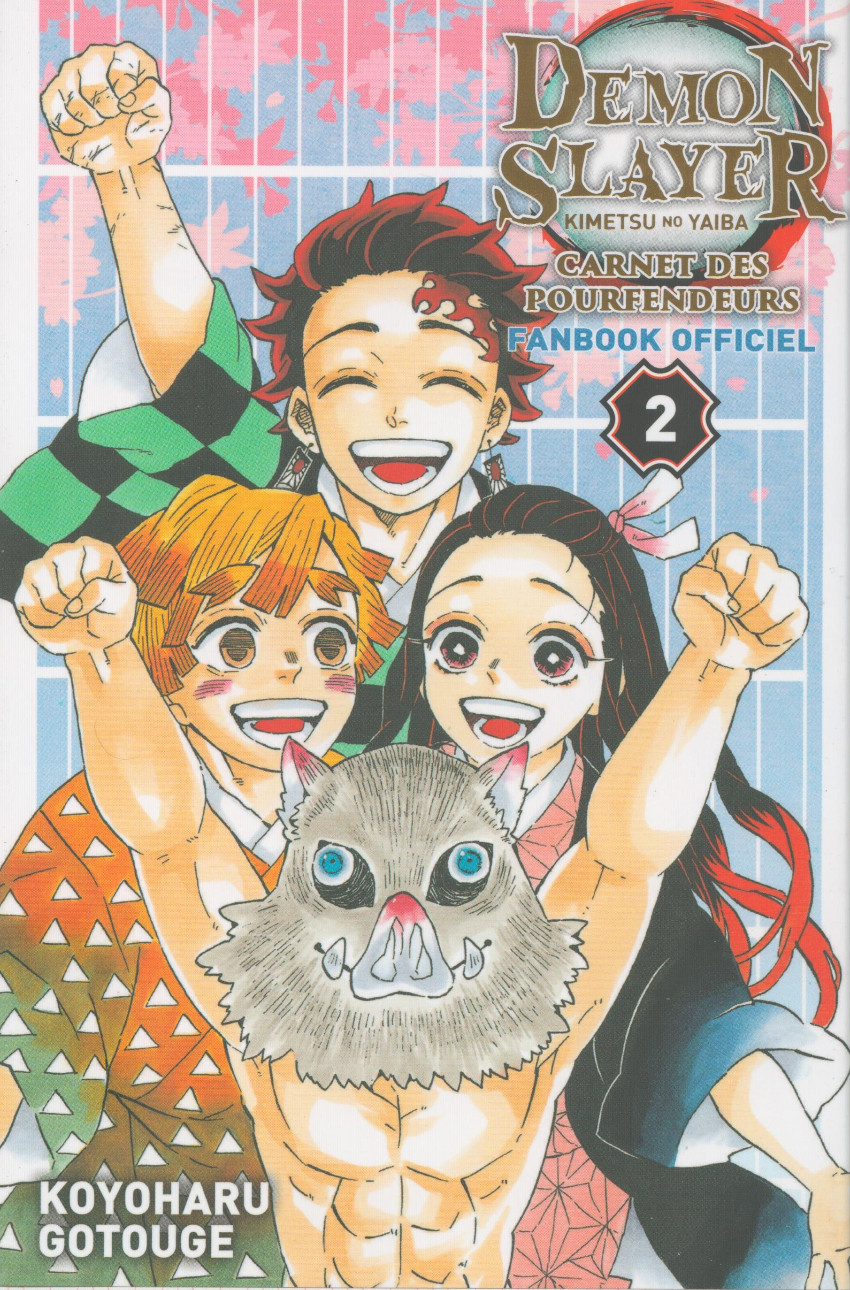 Couverture de l'album Demon Slayer - Kimetsu no yaiba Carnet des Pourfendeurs - Fanbook Officiel 2