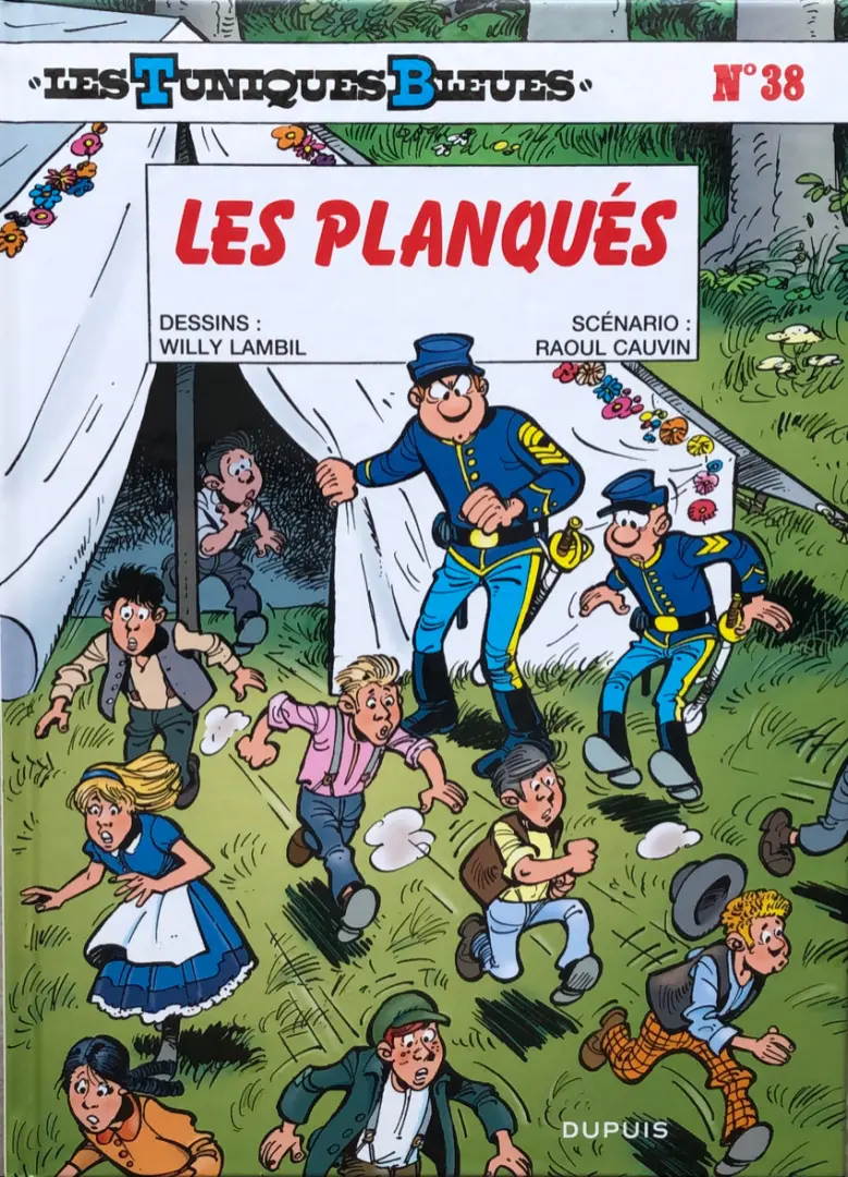 Couverture de l'album Les Tuniques Bleues Tome 38 Les planqués