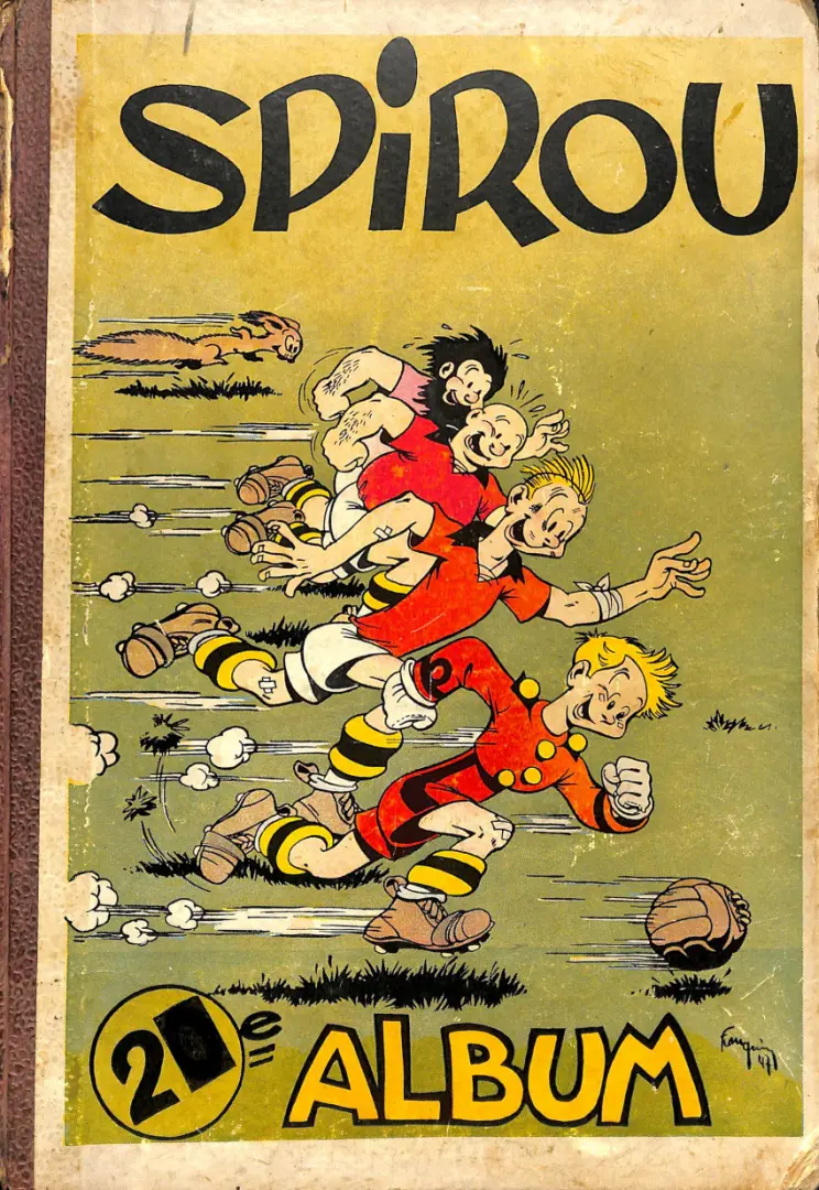 Couverture de l'album Le journal de Spirou Album N° 21