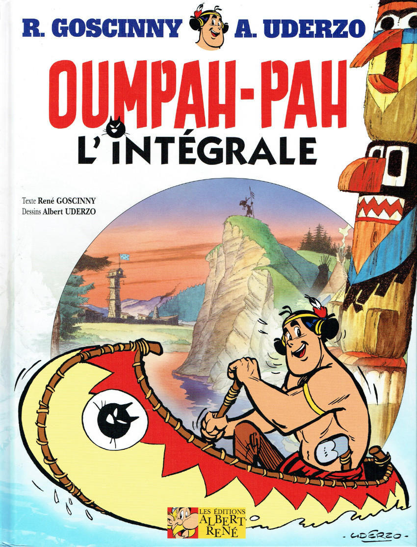 Couverture de l'album Oumpah-Pah Albert René L'intégrale