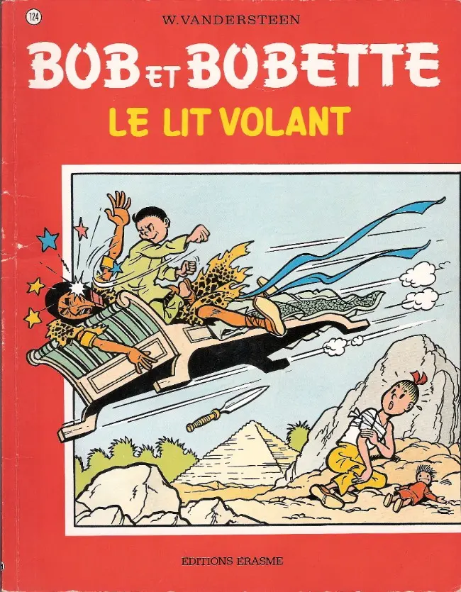 Couverture de l'album Bob et Bobette Tome 124 Le lit volant