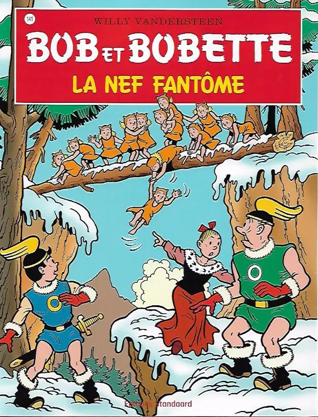 Couverture de l'album Bob et Bobette Tome 141 La nef fantôme