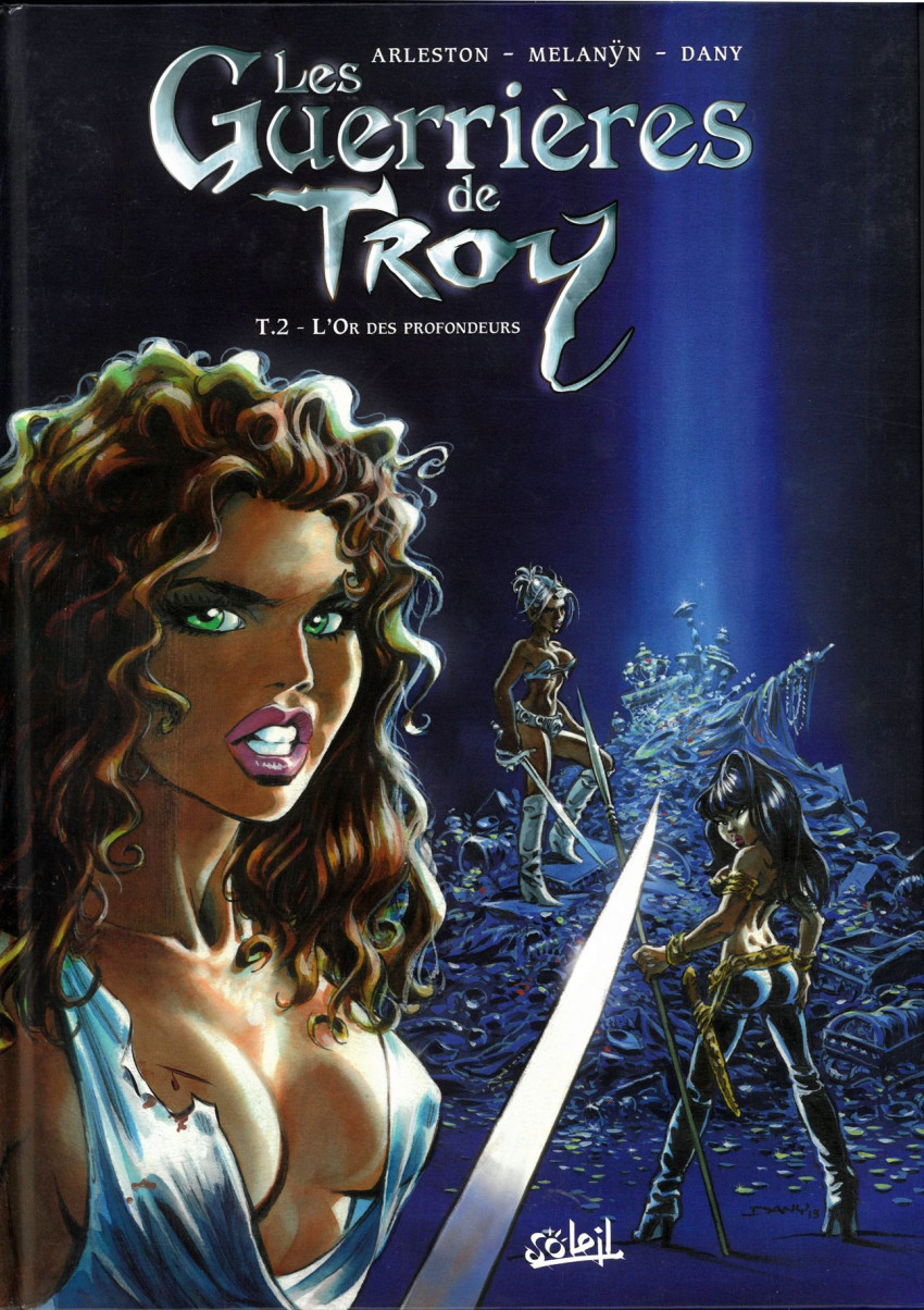 Couverture de l'album Les Guerrières de Troy Tome 2 L'or des profondeurs