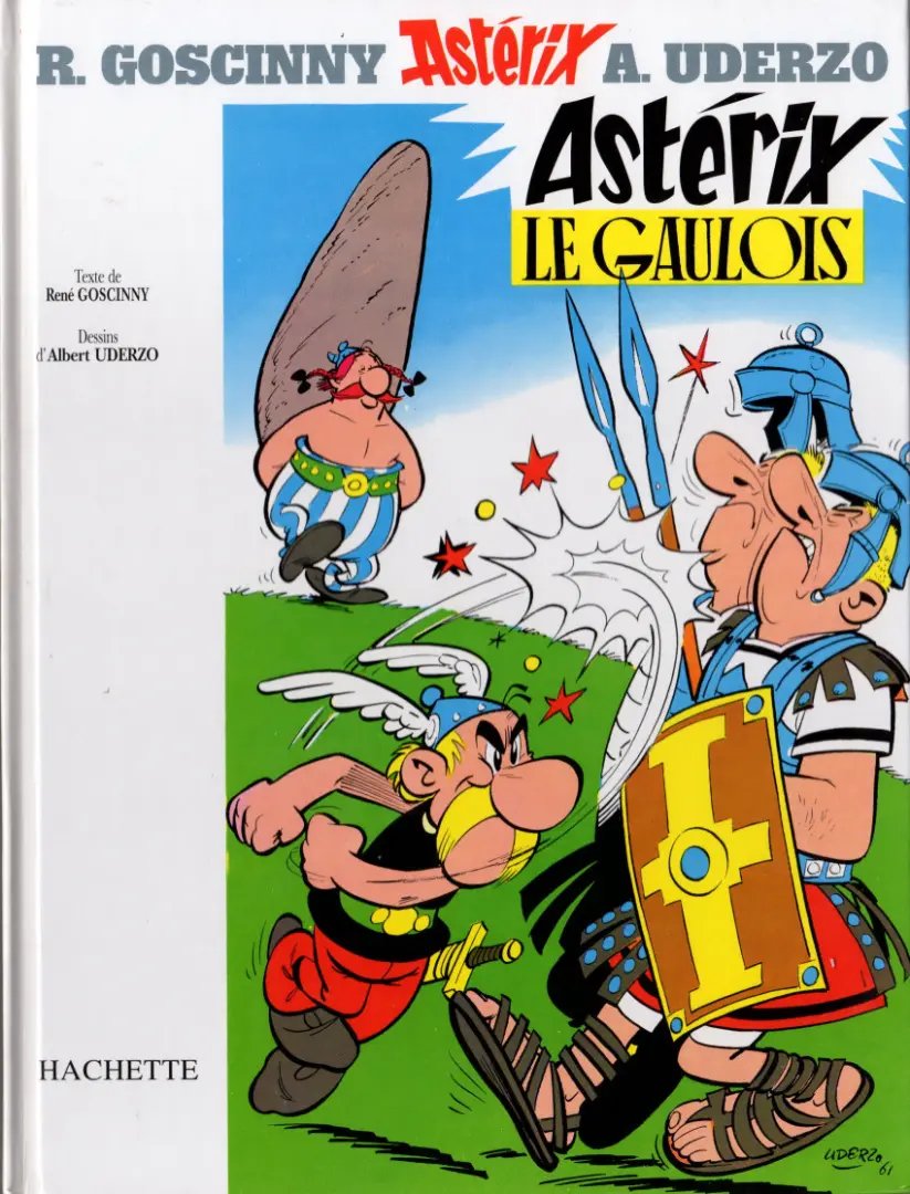 Couverture de l'album Astérix Tome 1 Astérix le gaulois