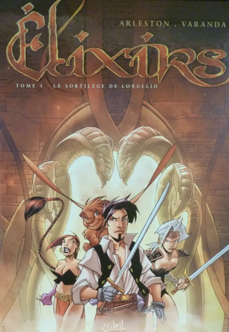 Couverture de l'album Élixirs Tome 1 Le sortilège de Loxullio