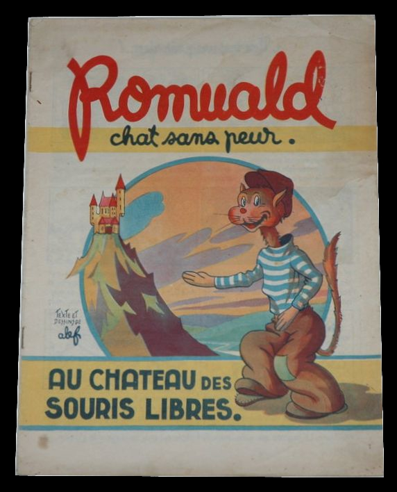 Couverture de l'album Romuald, chat sans peur Tome 1 Au château des souris libres