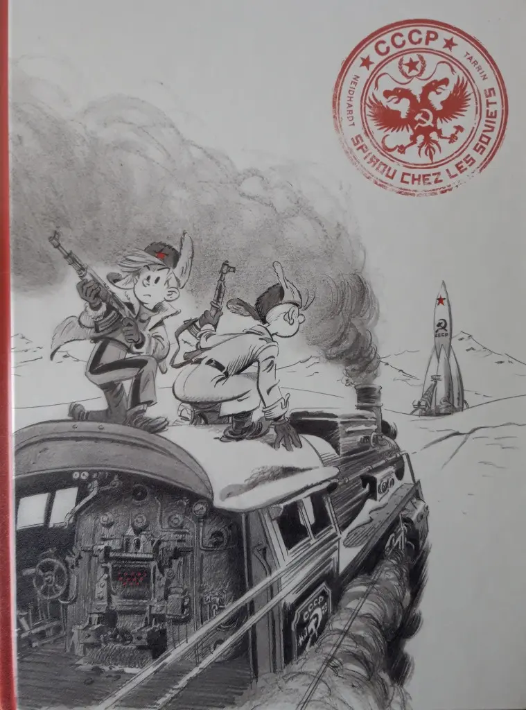 Couverture de l'album Spirou et Fantasio - Une aventure de... / Le Spirou de... Tome 16 Spirou chez les soviets