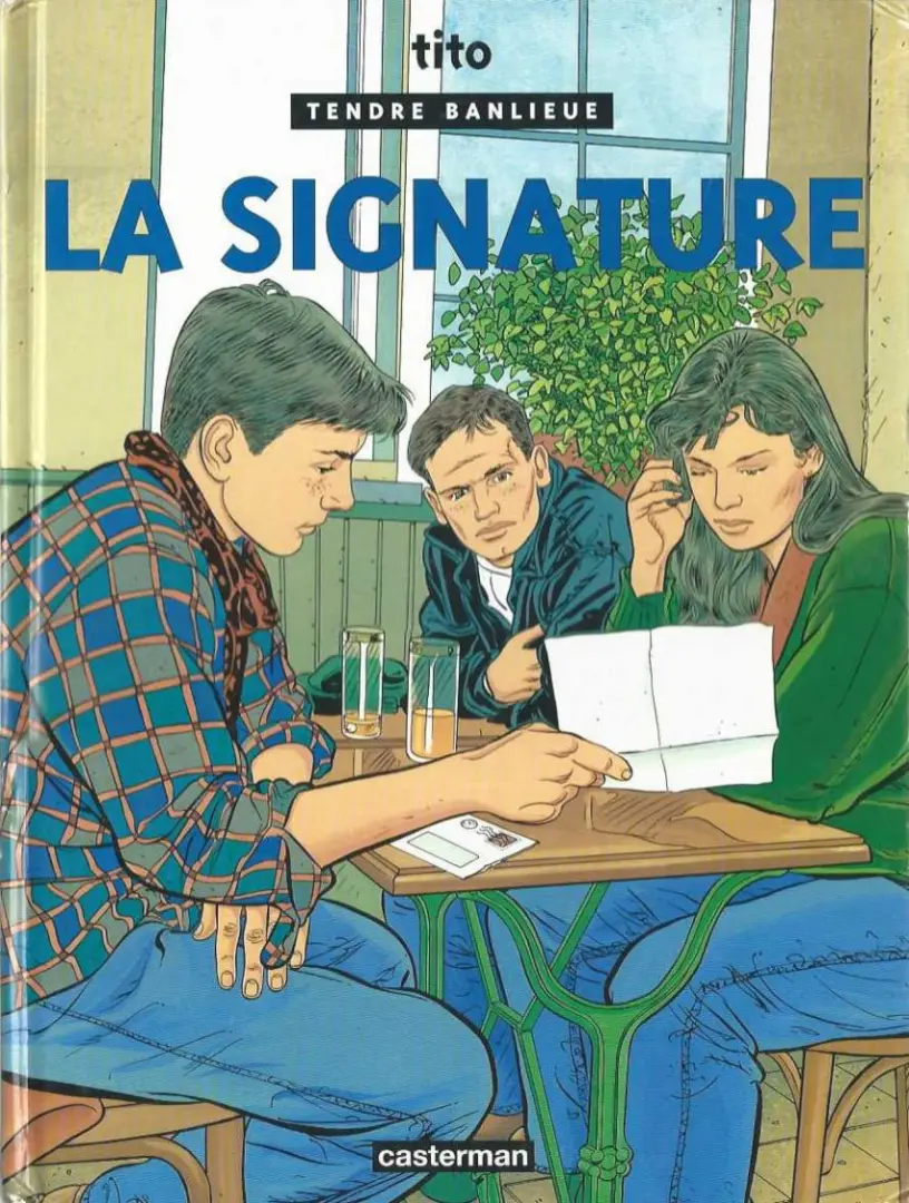 Couverture de l'album Tendre banlieue Tome 8 La signature