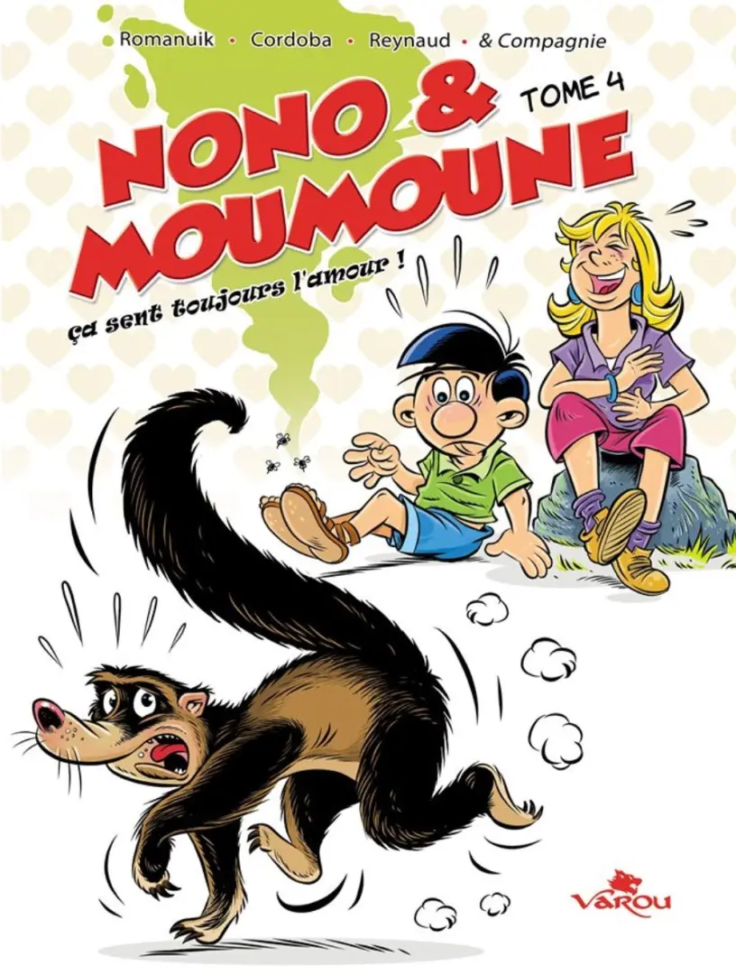Couverture de l'album Nono & Moumoune Tome 4 Ca sent toujours l'amour !