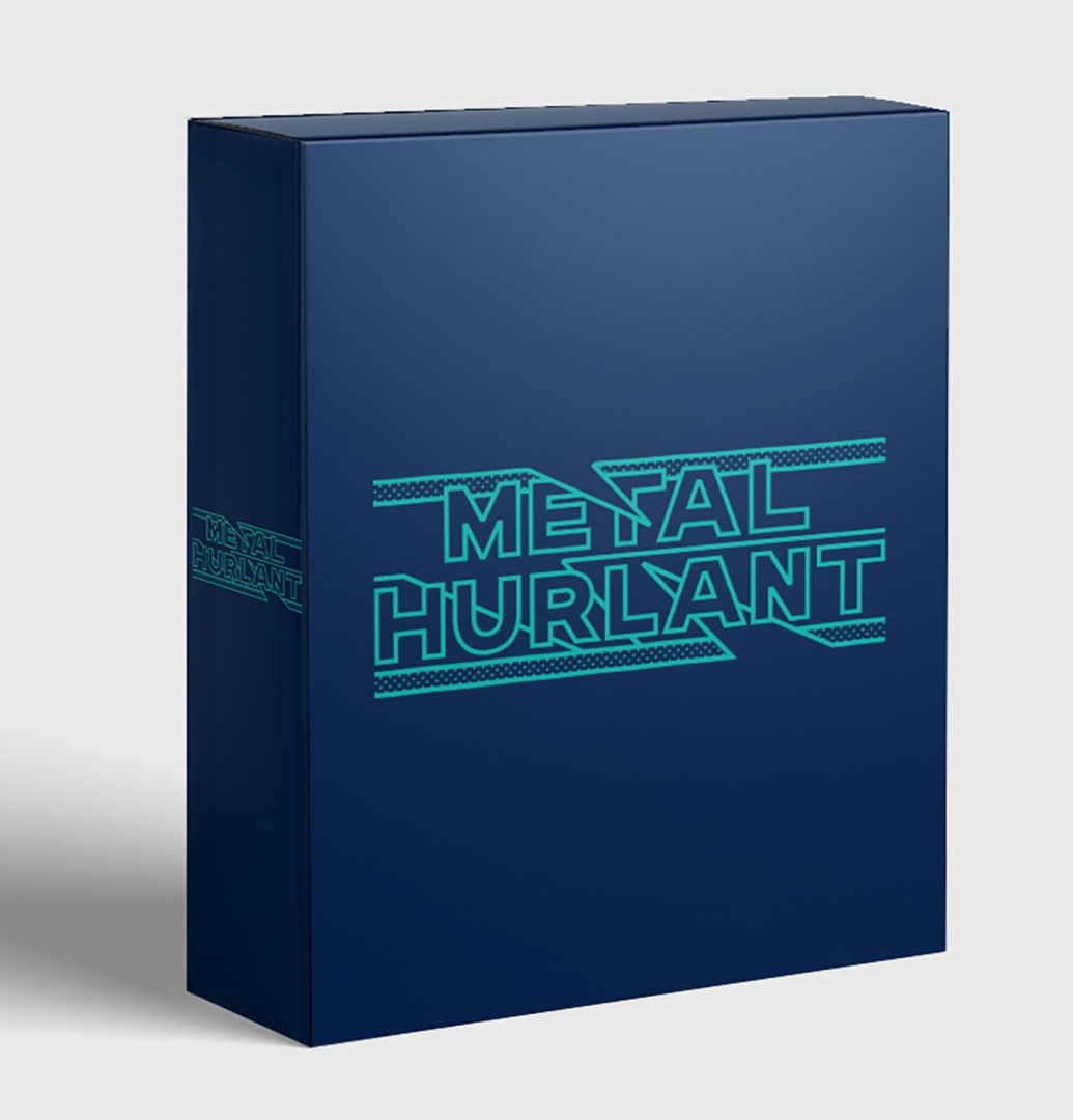 Couverture de l'album Métal Hurlant Coffret : N°1 à 4