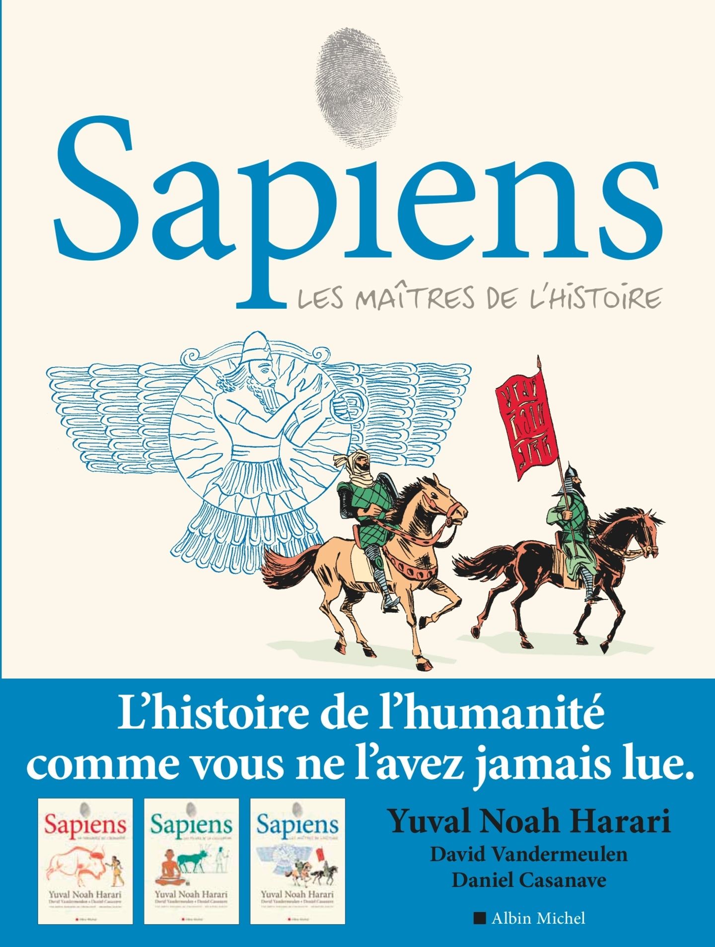Couverture de l'album Sapiens 3 Les maîtres de l'histoire