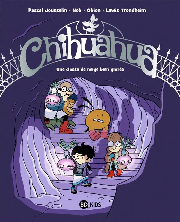 Couverture de l'album Chihuahua 4 Une classe de neige bien givrée