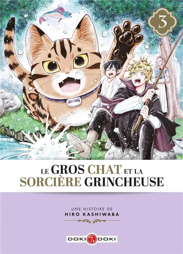 Couverture de l'album Le gros chat et la sorcière grincheuse 3