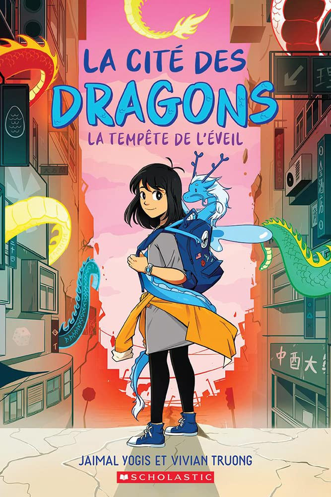 Couverture de l'album La cité des dragons Tome 1 La tempête de l'éveil