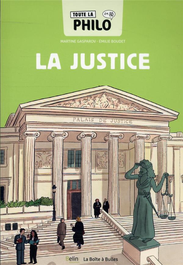 Couverture de l'album Toute la philo en BD 6 La justice