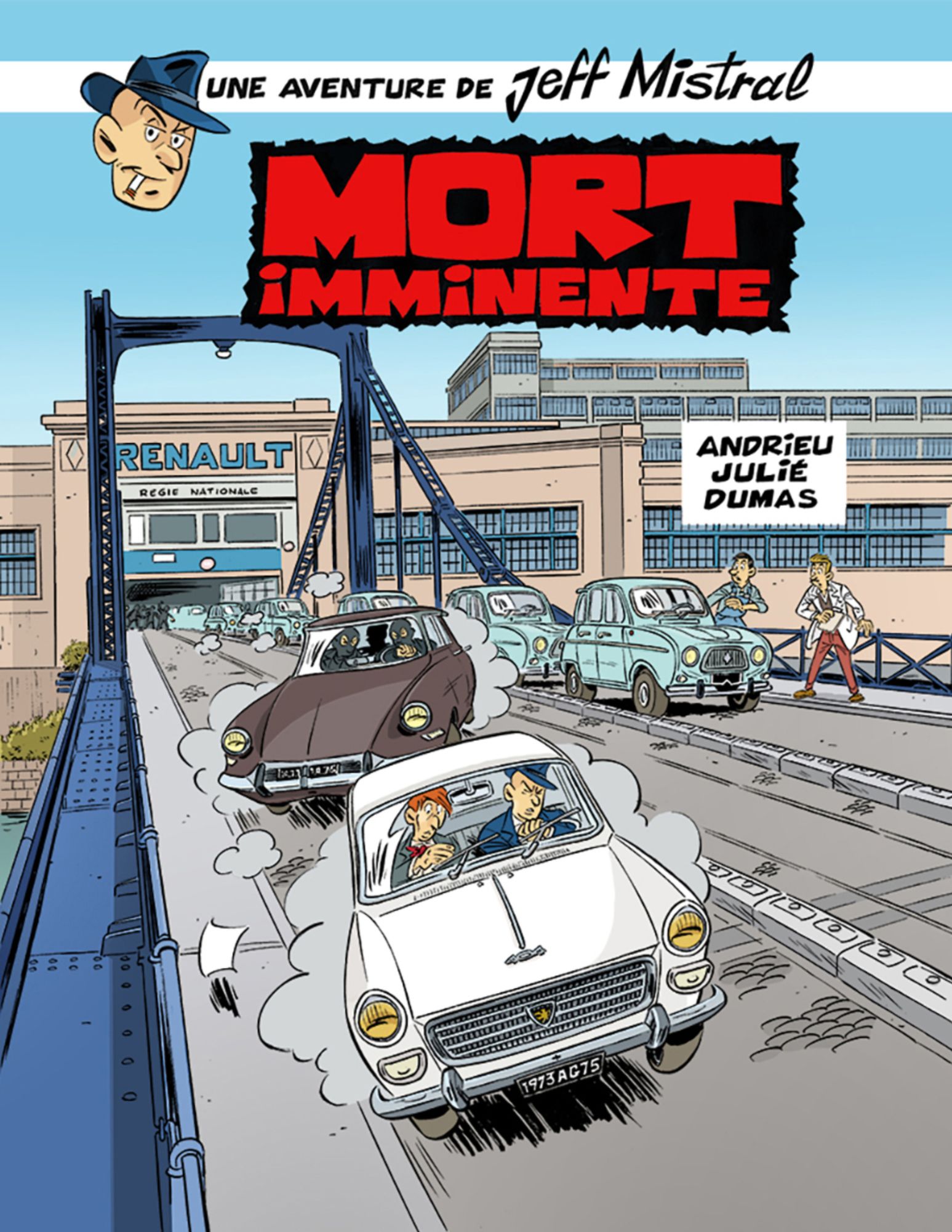 Couverture de l'album Une aventure de Jeff Mistral 1 Mort imminente