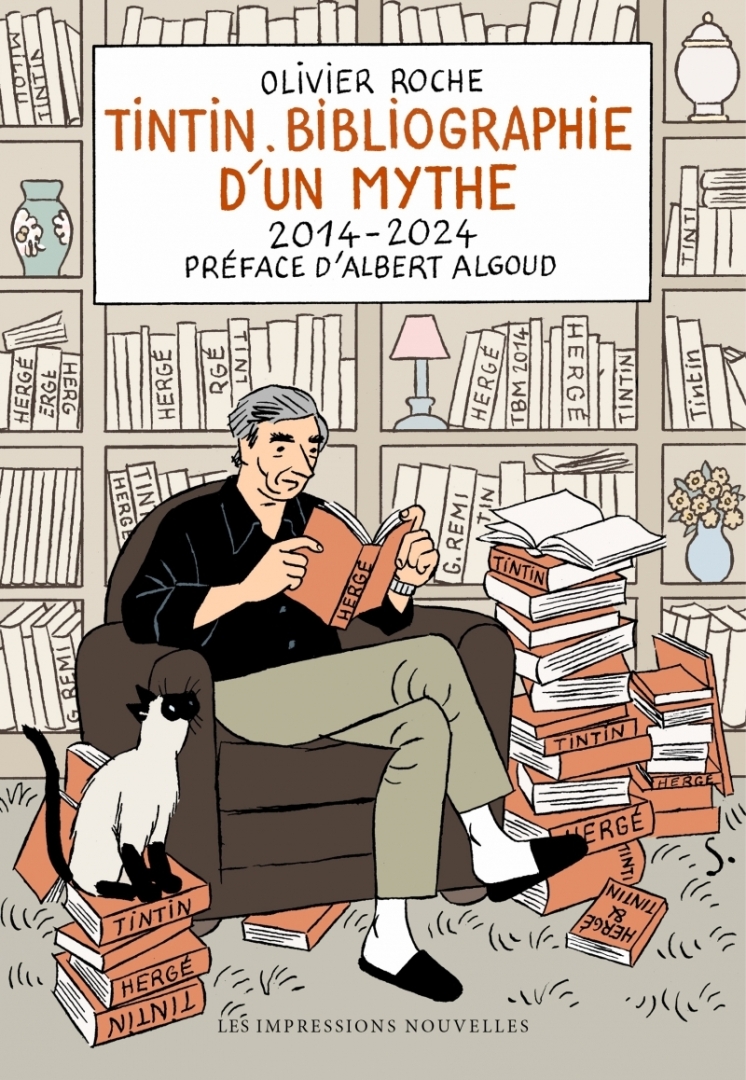 Couverture de l'album Tintin - Bibliographie d'un mythe 2014-2024