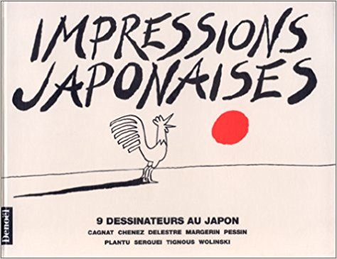 Couverture de l'album Impressions japonaises 9 dessinateurs au Japon