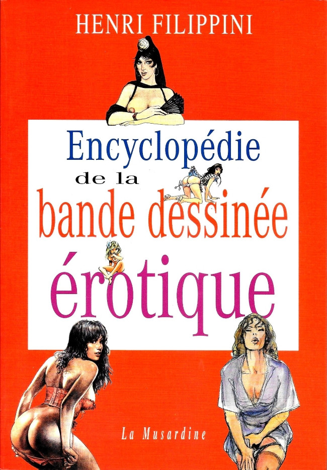 Couverture de l'album Encyclopédie de la bande dessinée érotique