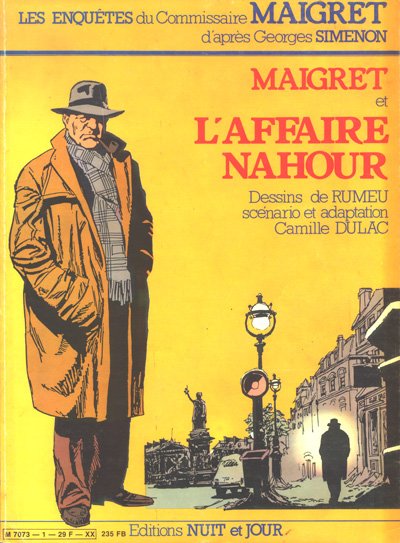 Couverture de l'album Les Enquêtes du Commissaire Maigret Maigret et l'affaire Nahour