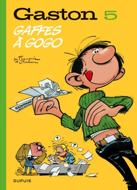 Couverture de l'album Gaston Tome 5 Gaffes à gogo