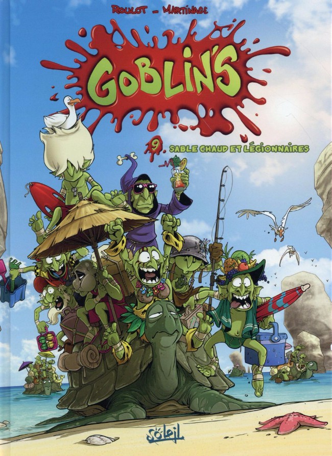 Couverture de l'album Goblin's Tome 9 Sable chaud et légionnaires