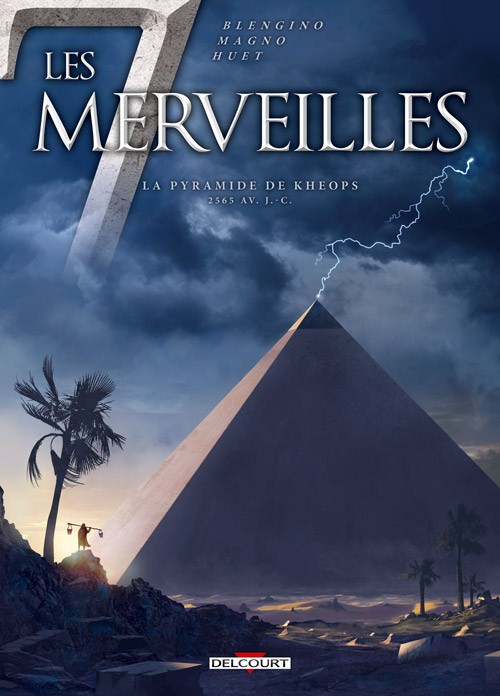 Couverture de l'album Les 7 merveilles Tome 5 La pyramide de Khéops - 2565 av. J.-C.