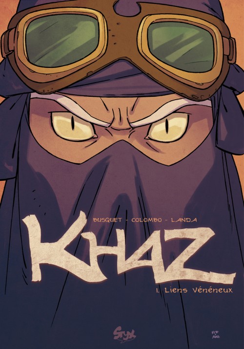 Couverture de l'album Khaz Tome 1 Liens vénéneux