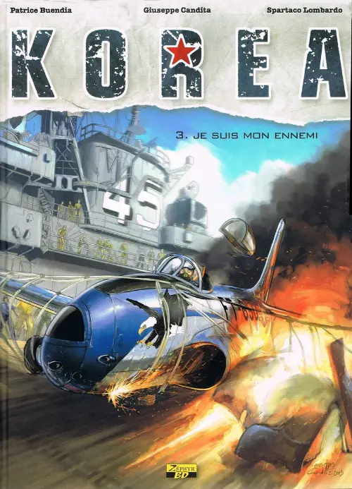 Couverture de l'album Korea Tome 3 Je suis mon ennemi