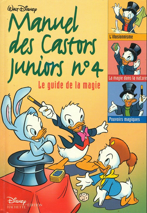 Couverture de l'album Manuel des Castors Juniors 2ème série Tome 4 Le guide de la magie