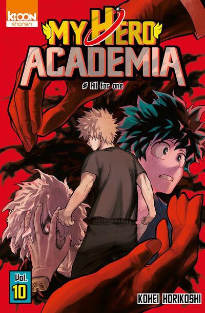 Couverture de l'album My Hero Academia Vol. 10 All for one