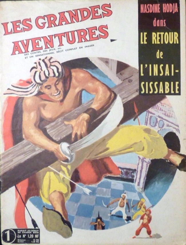 Couverture de l'album Les Grandes Aventures Tome 1 Le Retour de l'Insaisissable